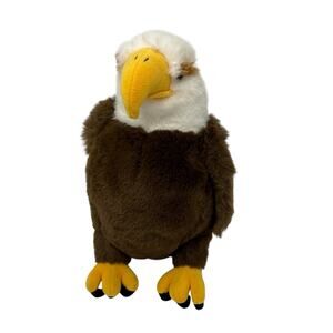 Applause Vintage Stuffed Bald Eagle 13" Patriotic Plushie Stuffed Animal